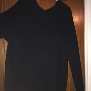 Black knitter sweater 2XL